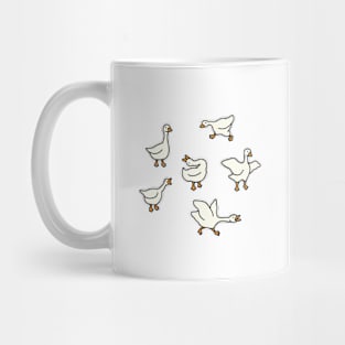 Silly goose poses pack Mug